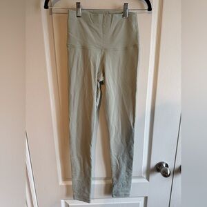 Aritzia TnAction Sage Green High-Rise 26” Leggings